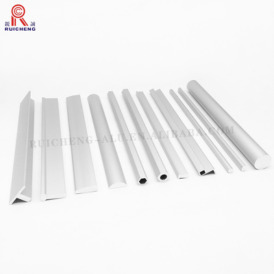 Indoor Anodized Surface Aluminium G Handle Profile Aluminium Kitchen Cabinet Profile