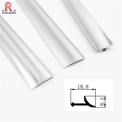 ODM Aluminum Skirting Board 2mm Thickness Grade 6063 For Floors