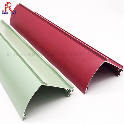 Extruded Aluminium Curtain Rail Track T8 Temper Anodizing Oxidation