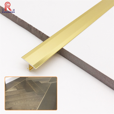 Ceramic Border Gold Aluminum T Transition Strip Edge T Shape Aluminum Tile Trim