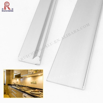 Rush Resistant Aluminium Handle Profile , 1.2mm Thick Kitchen J Profile Handle