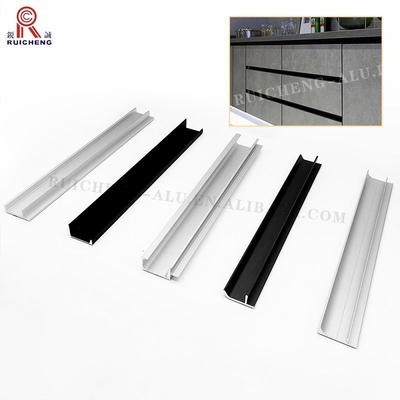 Gola Aluminum Handle For Kitchen Cabinet 8.5mm Height Eco Friendly