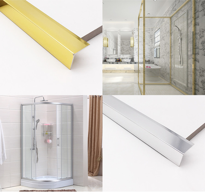 6063 L Slot Aluminium Angle Profile 1.5mm Thickness 20x20 Size Anodised