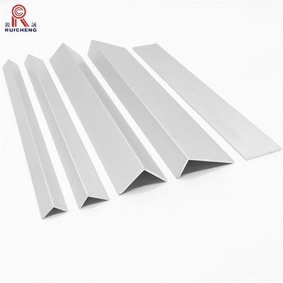 6063 L Slot Aluminium Angle Profile 1.5mm Thickness 20x20 Size Anodised