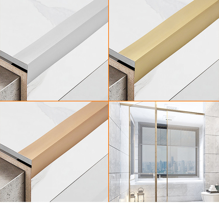 90 Degree Edge 15mm Aluminium Angle Powder Coating Treatment