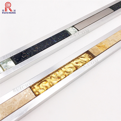 Aluminium Listello Tile Trim Abrasion Proof For Kitchen Backsplash