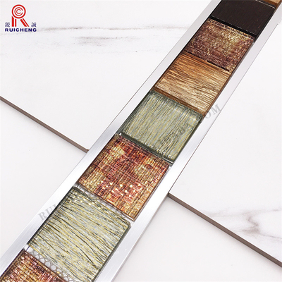 Aluminium Listello Tile Trim , Weather Resistance Listello Mosaic Tile Trim
