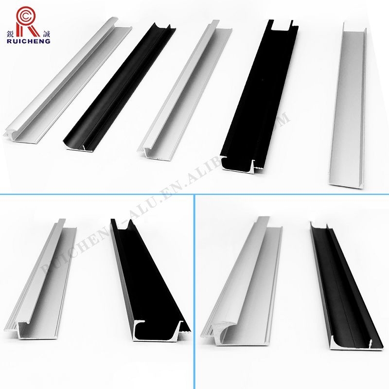 Extruded Aluminium Handle Profile Anodizing G Handle Corrosion Resistant